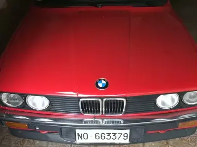 Usata BMW 320 Cabriolet 129 CV (94 kW) 1989 Rosso Cabrio