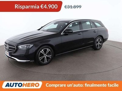 Usata Mercedes E220 195 CV (143 kW) 2020 Nero Station wagon