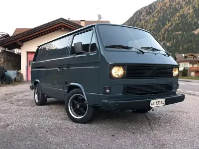 Usata VW T3 1989 Blu Furgone
