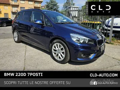 Usata BMW 220 Gran Tourer 190 CV (139 kW) 2017 Blu Monovolume