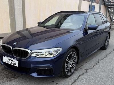 Usata BMW 530 M Sport 249 CV (183 kW) 2020 Blu/azzurro Station wagon