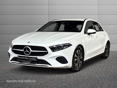Usata Mercedes A180 Advanced 116 CV (85 kW) 2025 Bianco polare Berlina