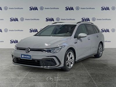 Usata VW Golf VIII R-line 131 CV (96 kW) 2023 Grigio Station wagon