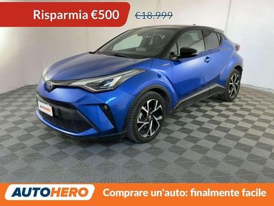 Usata Toyota C-HR Trend 152 CV (111 kW) 2021 Blu/azzurro SUV