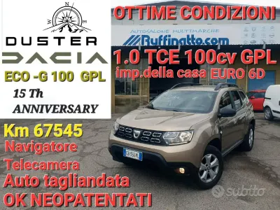 Usata Dacia Duster Anniversary 101 CV (74 kW) 2020 Giallo SUV