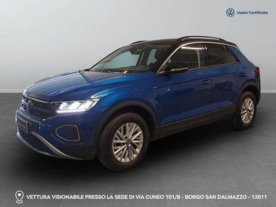 Usata VW T-Roc Life 110 CV (80 kW) 2022 5z ravenna blue metallizzato SUV