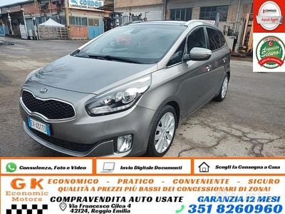 Usata Kia Carens 136 CV (100 kW) 2014 Marrone Monovolume