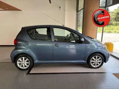 Brugt Toyota Aygo Sol 68 HK (50 kW) 2008 Blå Hatchback