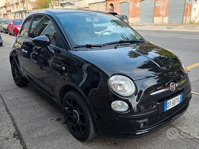 Usata Fiat 500 Sport 75 CV (55 kW) 2009 Nero Cabrio