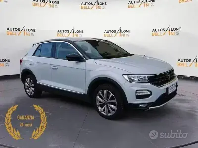 Usata VW T-Roc Style 150 CV (110 kW) 2021 Bianco SUV