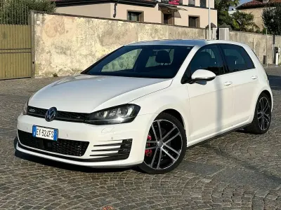 Usata VW Golf VII GTD 184 CV (135 kW) 2015 Bianco Berlina