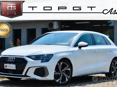Usata Audi A3 S-Line 116 CV (85 kW) 2021 Bianco Berlina