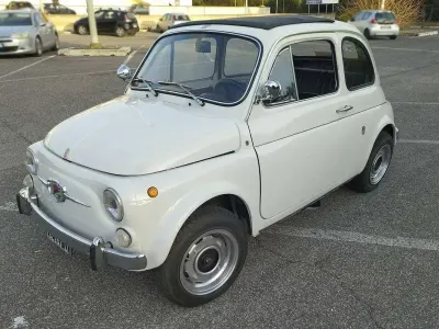 Usata Fiat 500 27 CV (19 kW) 1973 Bianco Utilitaria