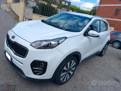 Usata Kia Sportage GT-Line 141 CV (103 kW) 2018 Bianco SUV