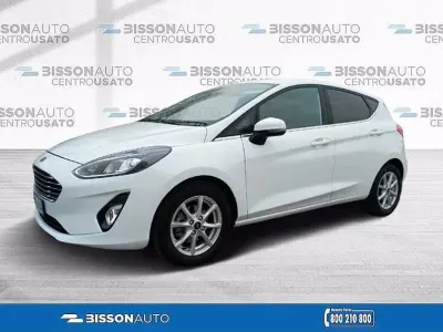 Usado Ford Fiesta Titanium S 125 HP (91 kW) 2021 Branco Citadino