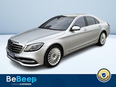 Usata Mercedes S500 Premium Plus 435 CV (319 kW) 2018 Argento metallizzato Berlina