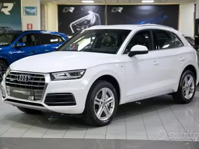 Usata Audi Q5 S-line plus 190 CV (139 kW) 2018 Bianco SUV