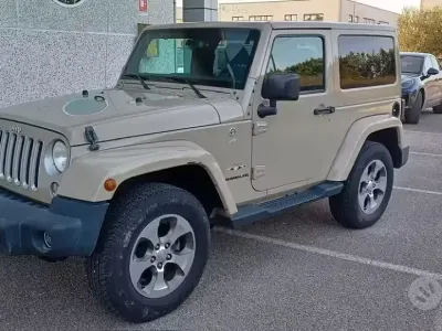 Usata Jeep Wrangler Sahara 200 CV (147 kW) 2017 Beige SUV