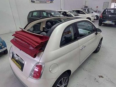Usata Fiat 500C 69 CV (50 kW) 2012 Bianco Cabrio