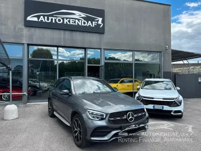 Usata Mercedes GLC220 Premium 194 CV (142 kW) 2022 Grigio canna di fucile metalli SUV