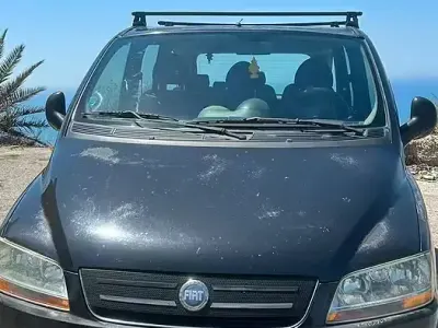 Usata Fiat Multipla 103 CV (75 kW) 2005 Nero Monovolume