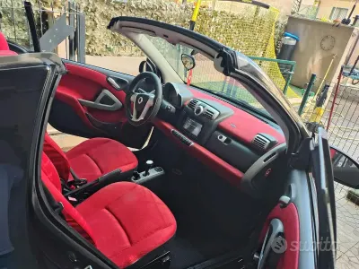 Usata Smart ForTwo Cabrio 71 CV (52 kW) 2007 Nero Cabrio