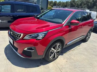Usata Peugeot 3008 Allure 131 CV (96 kW) 2019 Rosso SUV