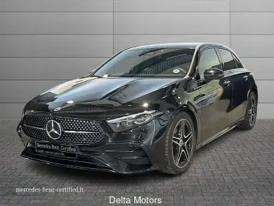 Usata Mercedes A200 Advanced Plus 150 CV (110 kW) 2023 Vernice nero cosmo Berlina