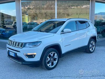 Usata Jeep Compass Limited 170 CV (125 kW) 2018 Bianco SUV