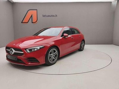 Gebraucht Mercedes A180 AMG Line Premium 116 PS (85 kW) 2020 Rot Kleinwagen