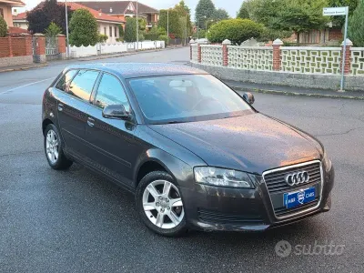 Usata Audi A3 102 CV (75 kW) 2009 Grigio Utilitaria