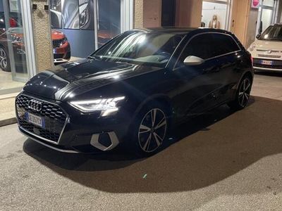Usata Audi A3 S-Line 150 CV (110 kW) 2021 Nero Berlina