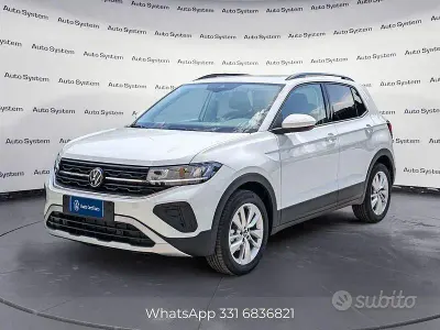 Nuova VW T-Cross Edition 95 CV (69 kW) 2026 Bianco SUV
