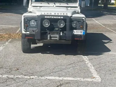 Usata Land Rover Defender 68 CV (50 kW) 2004 Bianco Cabrio