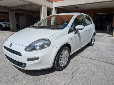 Gebraucht Fiat Punto Lounge 75 PS (55 kW) 2015 Weiß Kleinwagen