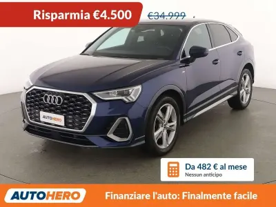 Usata Audi Q3 S-Line 150 CV (110 kW) 2021 Blu/azzurro SUV