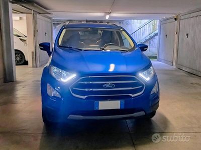 Usata Ford Ecosport Sport 125 CV (91 kW) 2018 Blu SUV