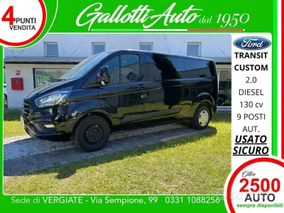 Usata Ford Transit Custom 131 CV (96 kW) 2022 Nero Berlina
