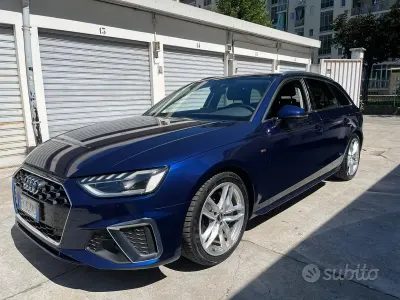 Usata Audi A4 S-Line 190 CV (139 kW) 2019 Bluazzurro Station wagon