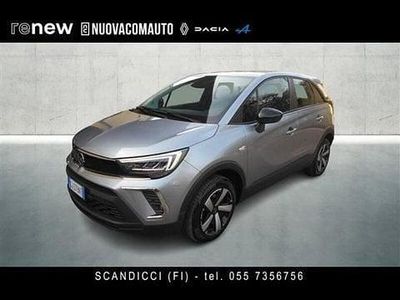 Usata Opel Crossland X Edition 110 CV (80 kW) 2022 Grigio SUV