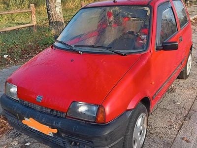 Usata Fiat Cinquecento 1998 Rosso Utilitaria