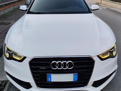 Usata Audi A5 S-Line 190 CV (139 kW) 2016 Bianco Coupé
