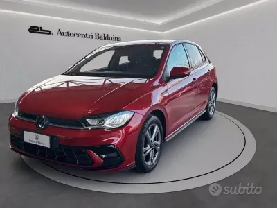 Gebraucht VW Polo R-line 95 PS (69 kW) 2023 Rot Kleinwagen