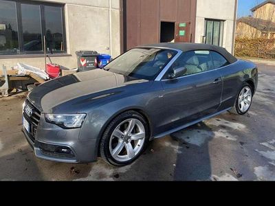 Grigio Usata 2013 Audi A5 Cabriolet S-Line Cabrio | 15.900 € (Cara)