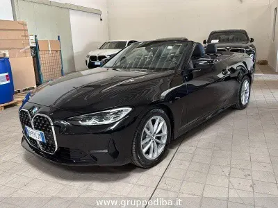 Usata BMW 420 Sport Line 190 CV (139 kW) 2022 Nero Cabrio