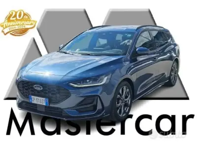 Brugt Ford Focus ST-Line 125 HK (91 kW) 2023 Blå Stationcar