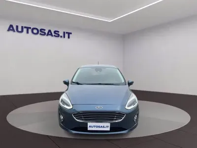 Occasion Ford Fiesta Titanium 95 ch (69 kW) 2021 Bleue Citadine