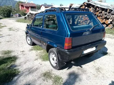 Gebraucht Fiat Panda 4x4 Club 50 PS (36 kW) 1993 Blau Kleinwagen