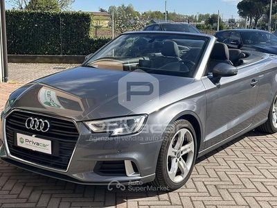 Usata Audi A3 Cabriolet Sport 150 CV (110 kW) 2017 Grigio Cabrio