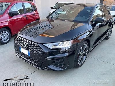 Usata Audi A3 S-Line 150 CV (110 kW) 2022 Nero Berlina